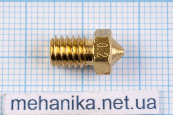 Сопло E3D V6 для 3D принтера, M6