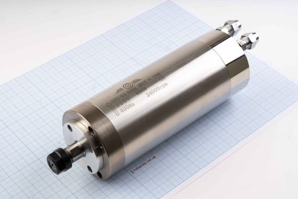 Шпиндель GDZ-65-0.8 (0.8kW, d65x158мм), цанга ER11, з рідинним охолодженням