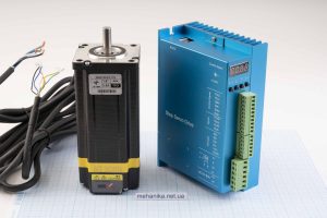 Кроковий двигун з енкодером Nema23(57) Times Brilliant 60EBP143ALC-TFО 4.0Nm, 5.8 А + гібридний серводрайвер ZDM-2HA865, кабель 200 см