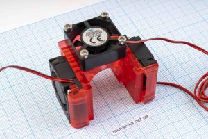 Обдув для екструдера (хотенд/hotend) E3D V6, 3 вентилятора 12V, модернізований