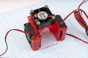Обдув для екструдера (хотенд/hotend) E3D V6, 3 вентилятора 24V, модернізований