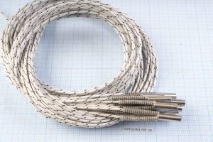 Нагрівальний елемент екструдера 3D принтера, 24V/50W, 100 см