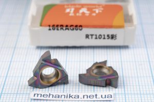 Вставка різьбонарізна (різець) 16ER AG60 RT1015 BLADEWORLD 55 HRC