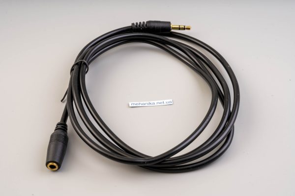 Адаптер-подовжувач, аудіо-кабель mini Jack 3.5mm