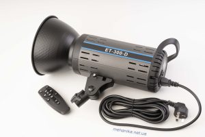 Студійне (постійне) світло LED COB ET-300-D, 300W, з дистанційним керуванням, 5600K