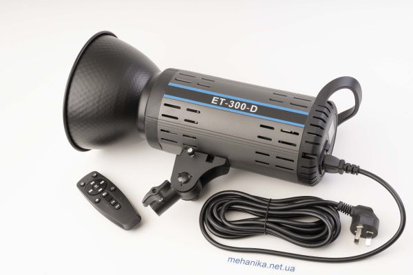 Студійне (постійне) світло LED COB ET-300-D, 300W, з дистанційним керуванням, 5600K