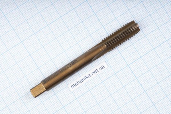 Мітчик прямий Umlo, кобальтова сталь M35 HSS-Co5%, машинний ISO