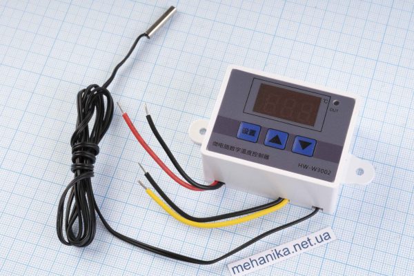 Терморегулятор цифровий (термореле) HW-W3002 220V/10A (2.2 kW)