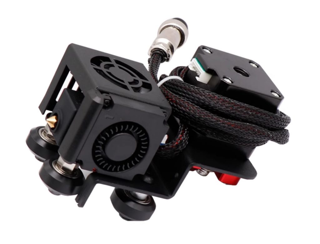 Кожух екструдера для Ender-3/CR-10 з двома вентиляторами 40x40x10/24V та направленим потоком обдуву