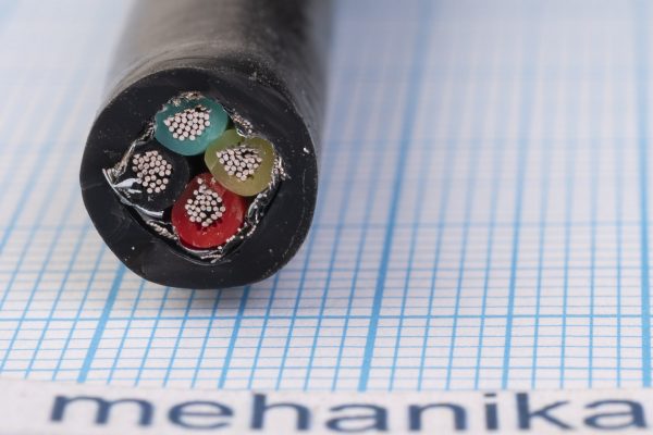 Кабель управління YGCP силіконовий екранований, високогнучкий, 4-жильний, луджена мідь