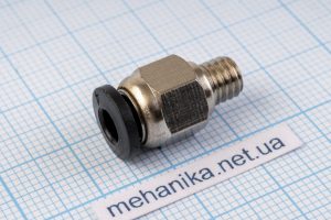 Фітинг PC4-M6 M6 для тефлонової трубки 4 мм 3D принтера