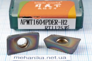 Вставка фрезерна (різець) APMT1604PDER-H2 RT1125 BLADEWORLD 55 HRC