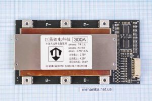 BMS-контролер заряду для Li-Ion, 7S/300A/29.4V