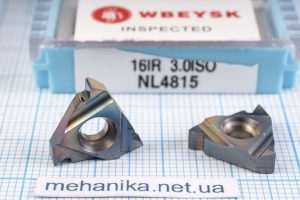 Вставка різьбонарізна (різець) 16IR 3.0ISO NL4815 WBEYSK 65 HRC