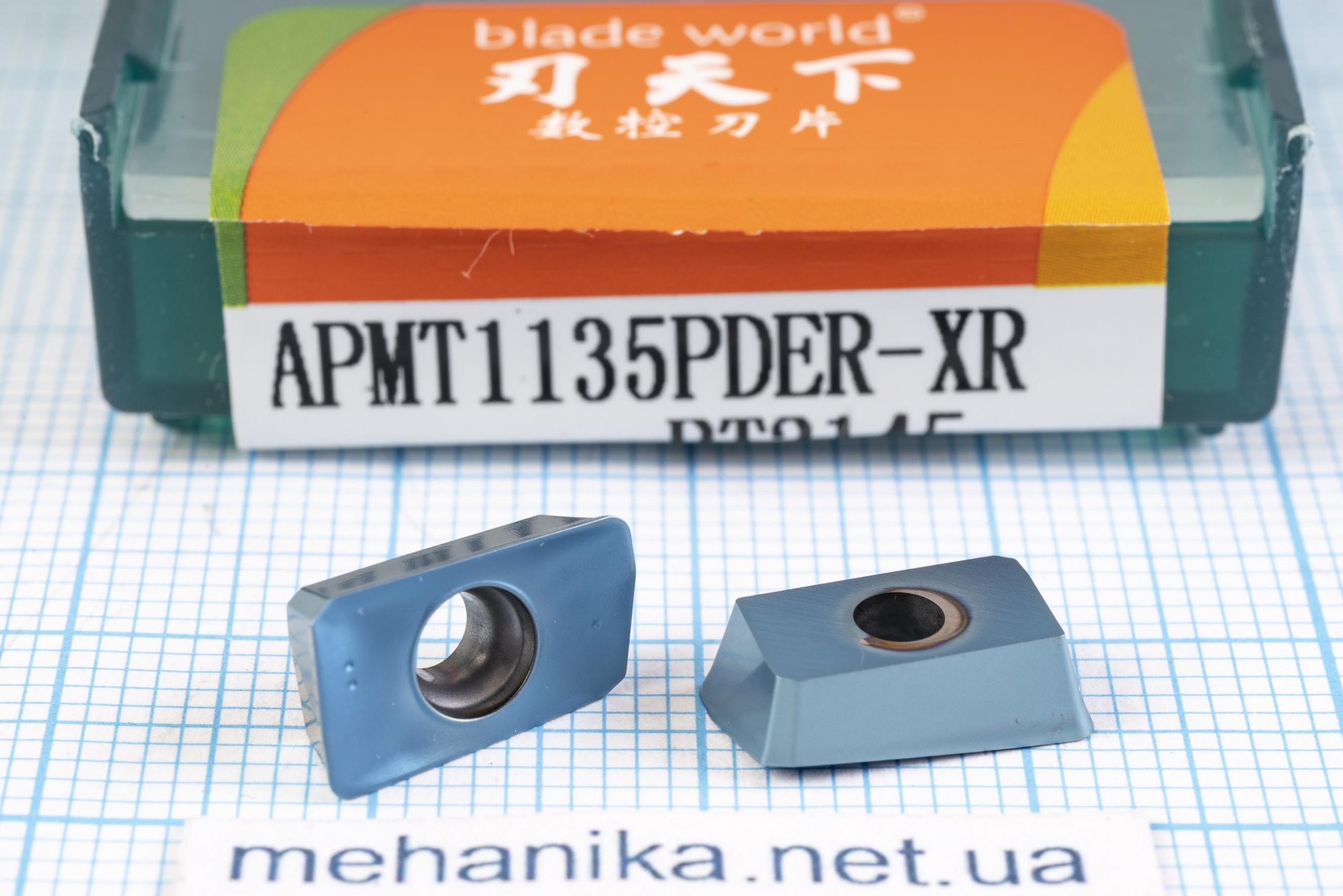 Вставка фрезерна (різець) APMT1135PDER-XR RT2145 BLADEWORLD 60 HRC