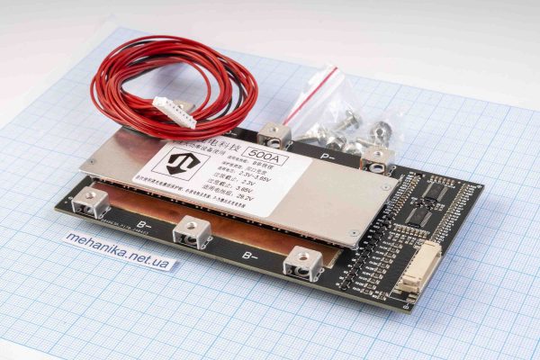 BMS-контролер заряду для LiFePo4, 8S/500A/29.2V