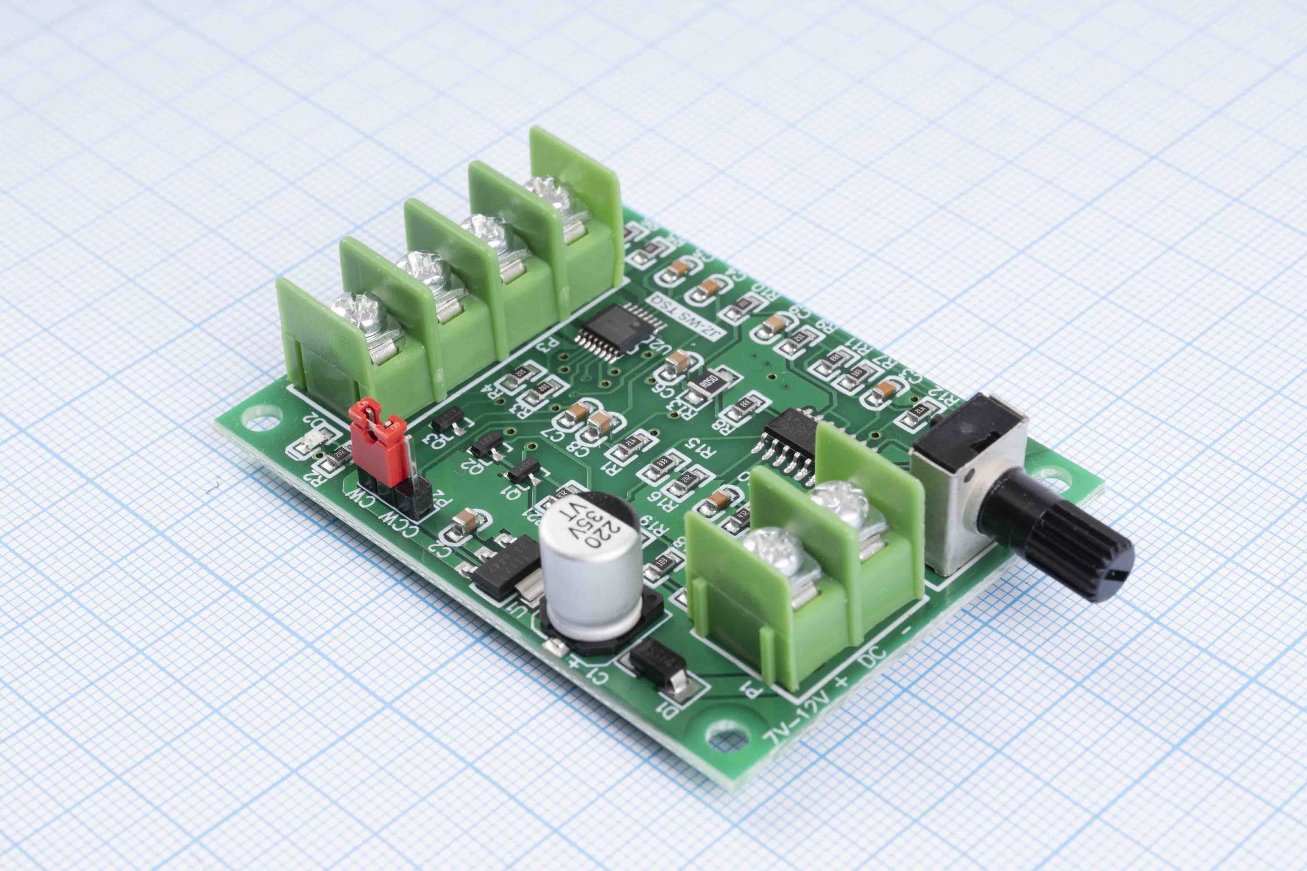 Драйвер безщіткового двигуна JZ-WS TSQ (XR-103), DC 7-12V/1.2A