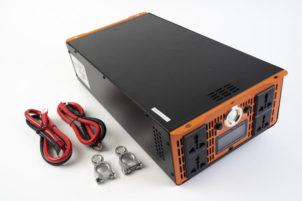 Інвертор CNAS 5000W, DC-AC 24V/220V, чиста синусоїда, з ліхтариком