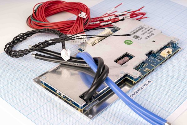 BMS-контролер заряду універсальний, GINKGO DATA, 6-16S, LiFePO4, 100A (250A), з Bluetooth модулем