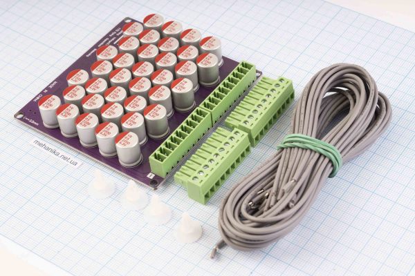 Активний балансир конденсаторний, 17S Li-Ion/LiFePO4, 2.7-4.5V/6А