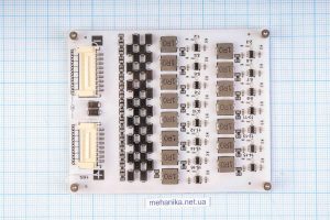 Балансир активний конденсаторний, 16S Li-Ion/LiFePO4, 2.0-4.5V/2А, на алюмінієвій пластині