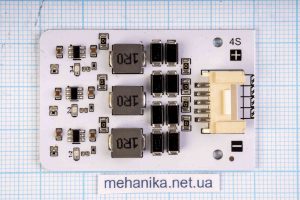 Балансир активний конденсаторний, 4S Li-Ion/LiFePO4, 2.0-4.5V/2А, на алюмінієвій пластині
