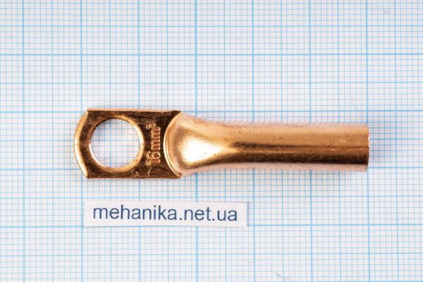 Клема мідна, кільцева, накінечник, типу DTG