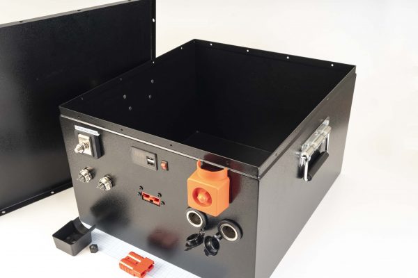 Ящик (бокс, корпус) металевий для 8-ох акумуляторів LiFePO4 280Ah/304Ah (більший)