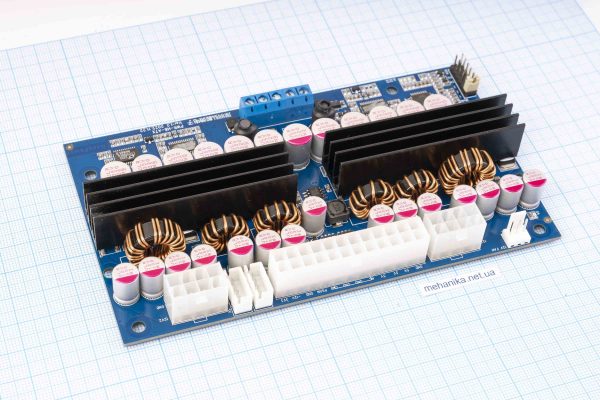 Перетворювач напруги (блок живлення комп`ютера) DC-ATX, 6-34V/40А, 500W