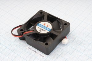 Вентилятор (кулер) корпусний, 50х50х15, 12V