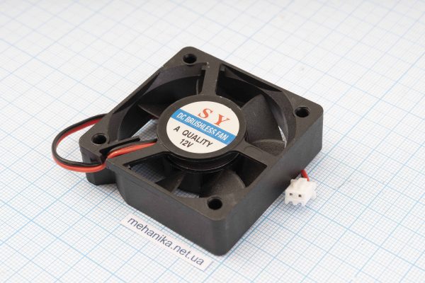 Вентилятор (кулер) корпусний, 50х50х15, 12V