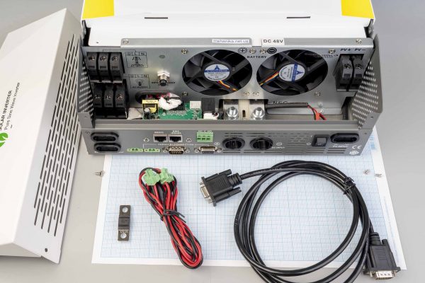 Інвертор гібридний (сонячний) GD5548JMHB, 5500W/48V, струм заряду 100A, з модулем паралельного підключення