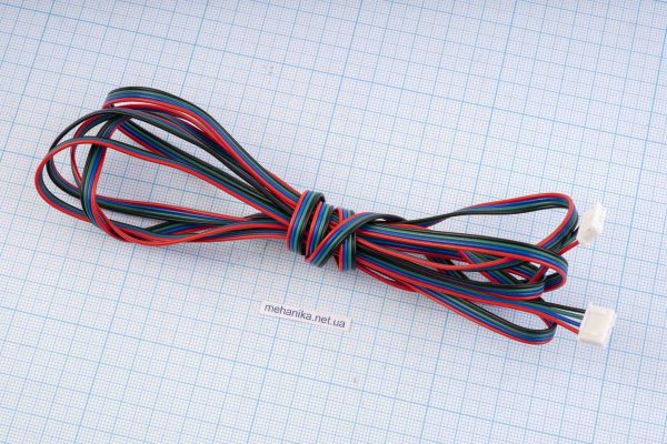 Кабель для крокового двигуна Nema17 (XH2.54 4pin – PH2.0 6pin) (4 дроти), 200 см