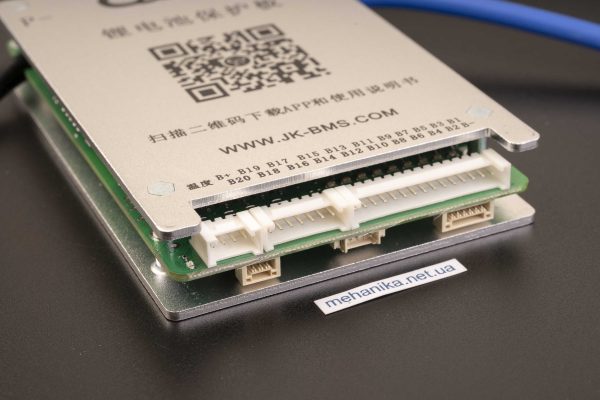 BMS-контролер заряду універсальний, JK BMS (JIKONG JK-BD4A17S-4P), 8-17S, Li-Ion/LiFePO4/LTO, 40A (60A), з Bluetooth модулем