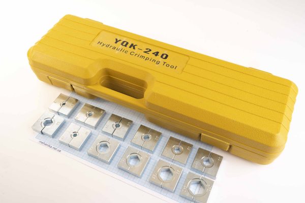 Обтискний інструмент для наконечників YQK-240, гіравлічний, діапазон 8-240 мм²