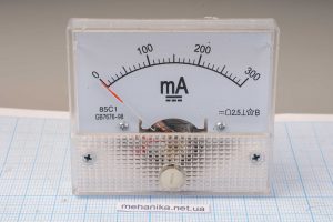 Міліамперметр постійного струму 300mA (стрілковий)