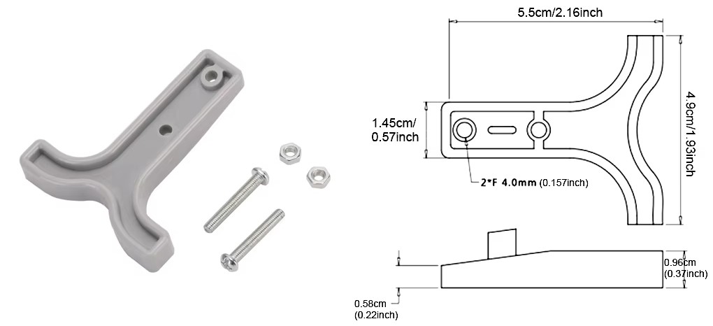Ручка Т-подібна для роз'єму Anderson SB50