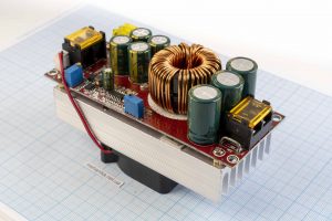 Перетворювач напруги підвищуючий, DC-DC, 10-60V/13-90V 30A 1500W, з кулером (JL-1500)