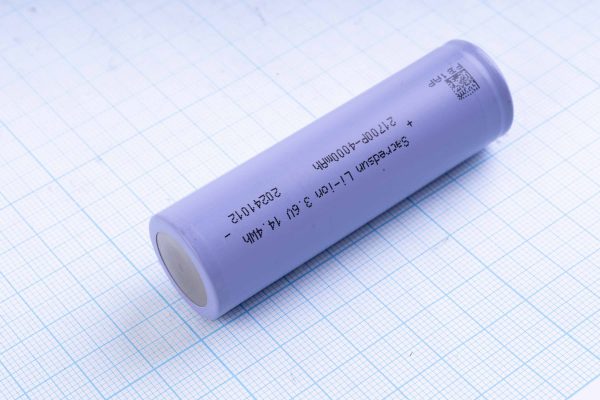 Акумулятор Li-Ion SACREDSUN INR21700-40P 4000mAh/40A, 10С