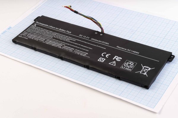 Батарея для ноутбука ACER AC14B8K (Aspire: E5-771, Aspire: E2-111, ES1-511, V3-371 series) 15.2V 3500mAh/53Wh
