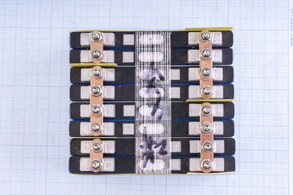 Акумулятор (акумуляторний елемент, комірка 4S2P) Li-Ion, високострумовий, 14.8V-16.8V/12.4Ah, 70C, 183.6Wh
