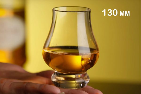 Склянка "Тюльпан на ніжці" 130 мл, 9.3 х 4.3 см