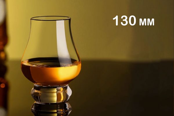 Склянка "Тюльпан на ніжці" 130 мл, 9.3 х 4.3 см