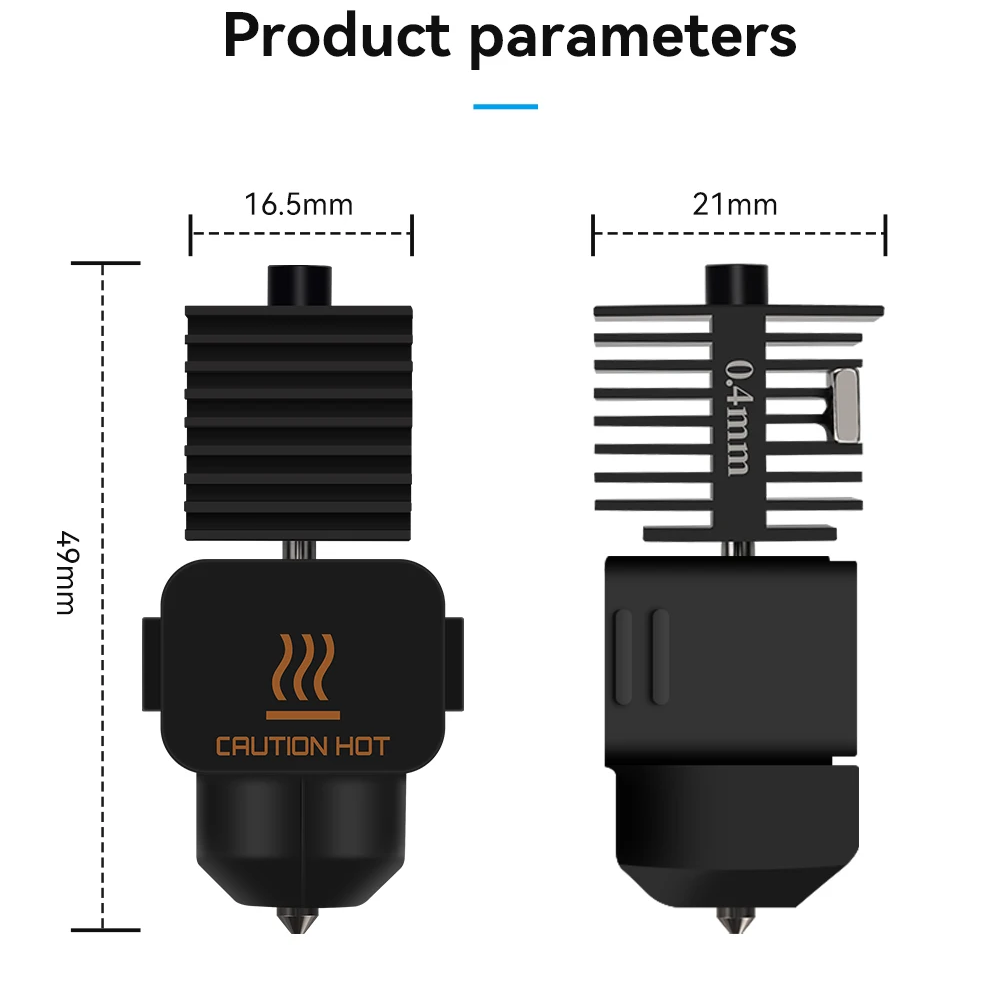 Блок нагрівальний (модернізований) для Bambu Lab A1/A1 Mini