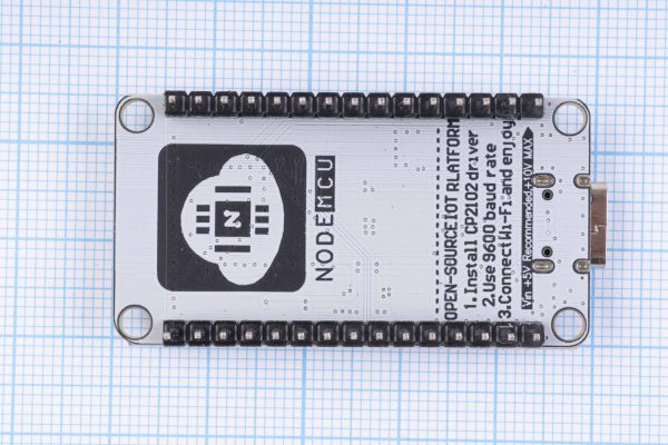 Плата ESP8266 NodeMCU WiFi, чіп CP2102, USB Type-C, 30 PIN - Зображення 2