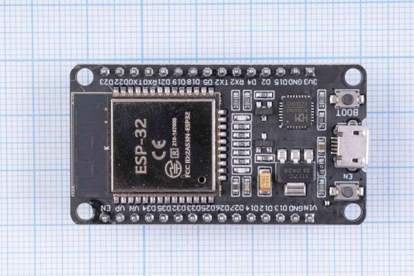 Плата ESP32 WIFI+Bluetooth, чіп CP9102, microUSB, 30 PIN
