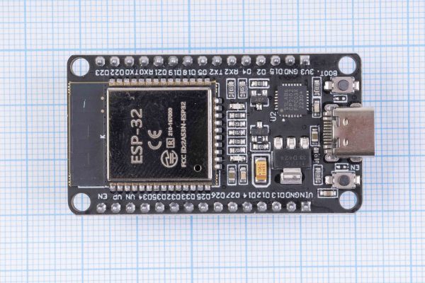 Плата ESP32 WIFI+Bluetooth, чіп CP2102, USB Type-C, 30 PIN