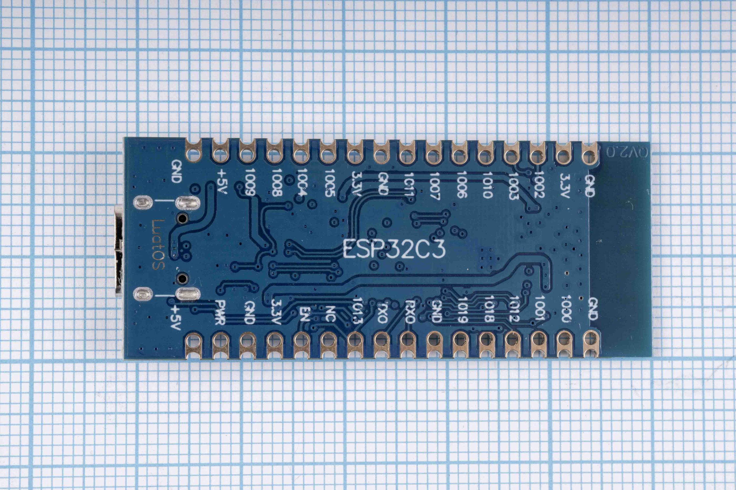 Плата розробки ESP32-C3 LuatOS CH343P WiFi/BLE Type-C