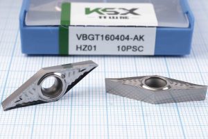 Вставка токарна (різець) VBGT160404-AK HZ01 KSX 45 HRC