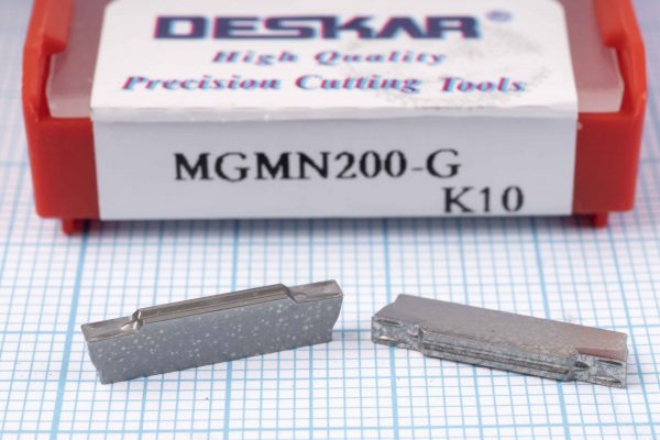 Вставка відрізна (різець) MGMN200-G K10 DESKAR 50 HRC